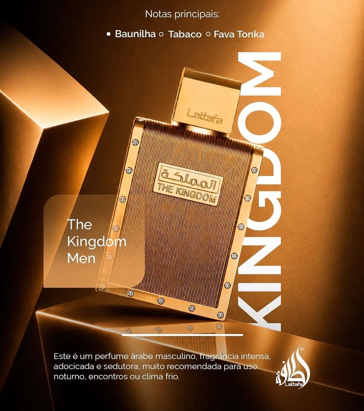 Lattafa The Kingdom Luxury Fragrance